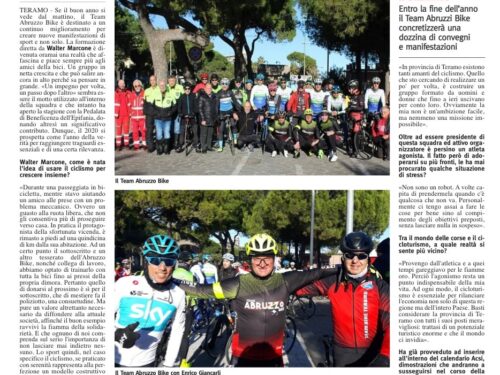 Team Abruzzo Bike, tra cicloturismo e solidarietà