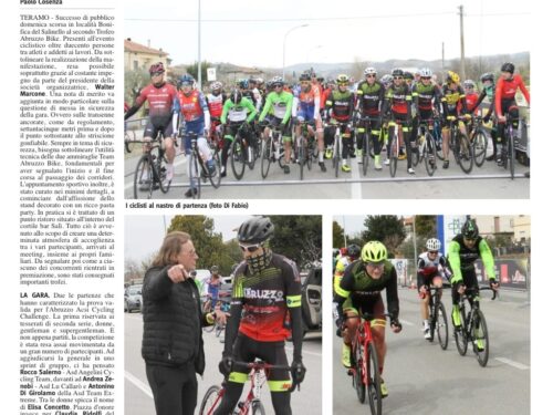 Secondo Trofeo Abruzzo Bike con oltre duecento ciclisti
