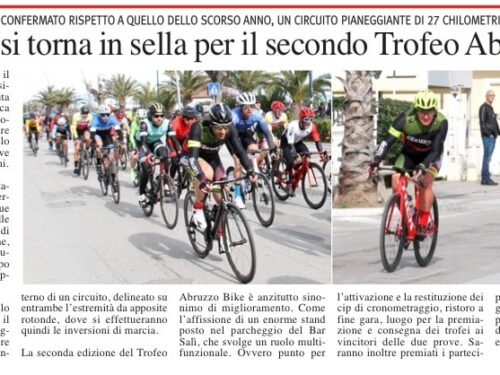 Domenica tutti in sella al secondo Trofeo Abruzzo Bike 