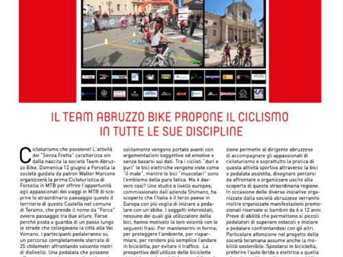 Il Team Abruzzo Bike propone il ciclismo in tutte le sue discipline